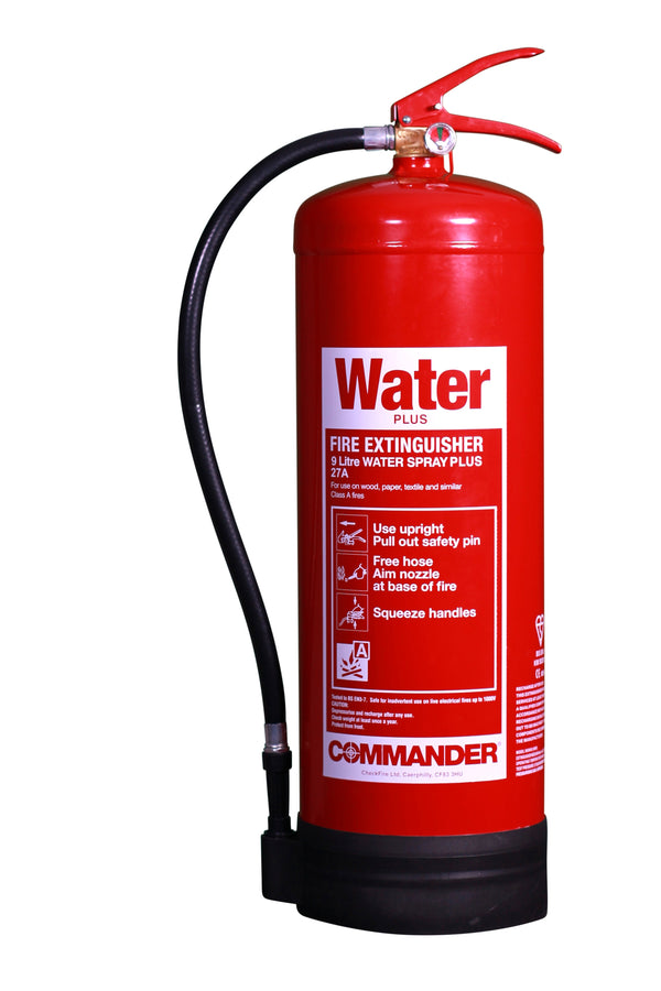 Commander 9ltr Water Plus Spray Fire Extinguisher